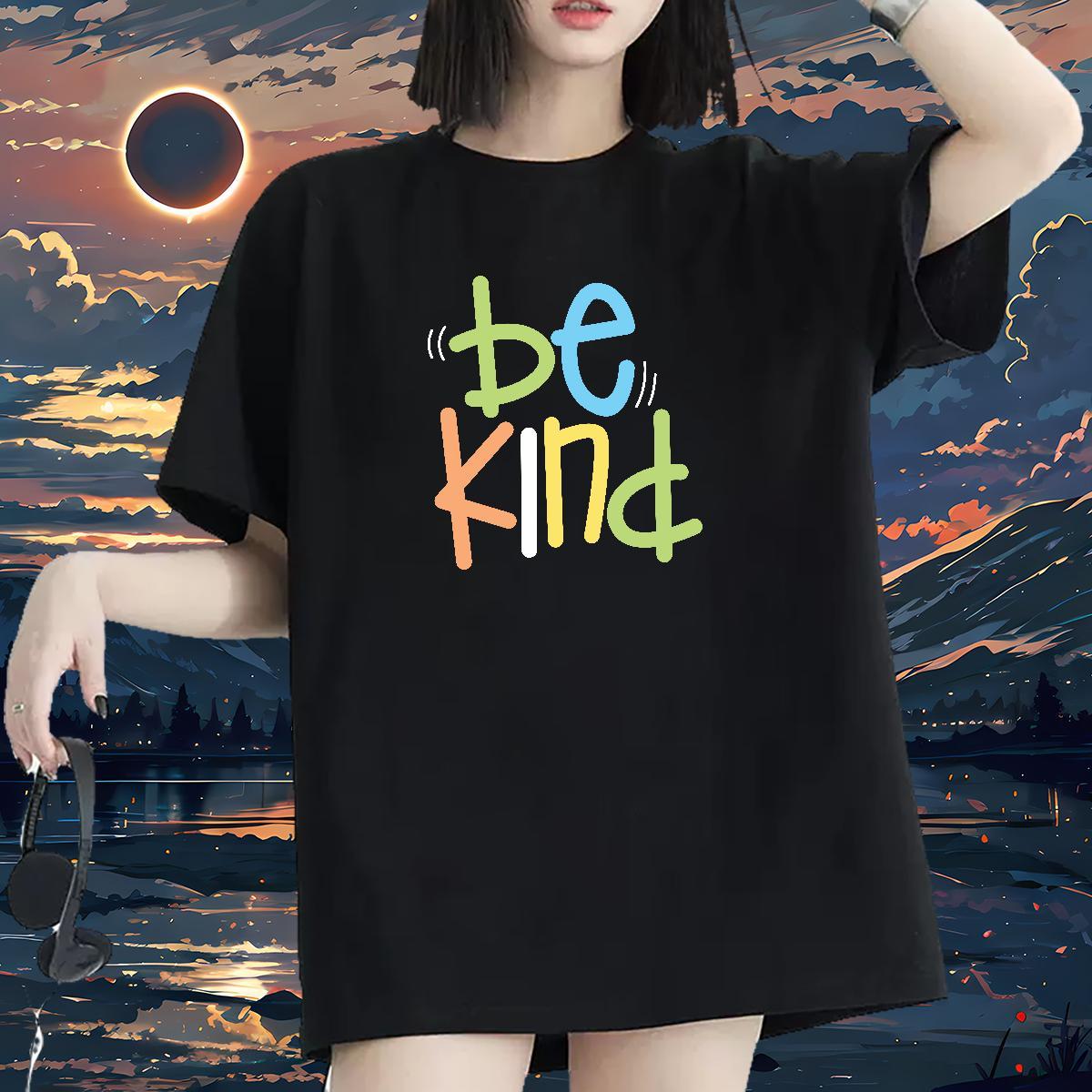 Comfortable Lady T shirt 230g Cotton letter Street T Shirts Women Breathable DIY Logo Tees