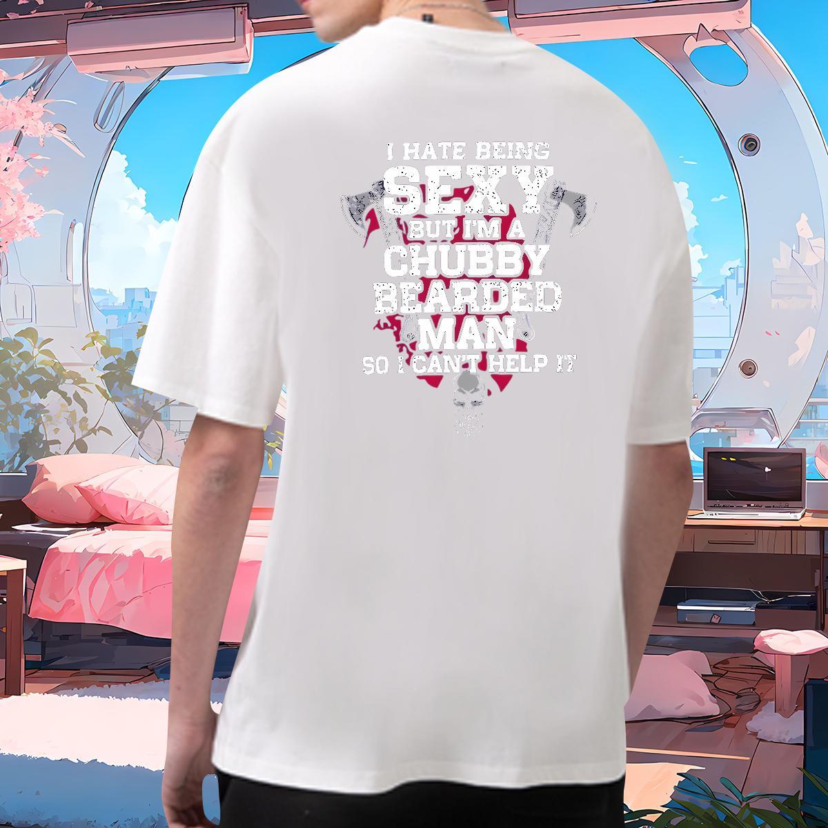 Loose Mens T Shirts 100% Cotton 230g letter Anime Printing Street Skull Breathable Short Sleeve Men Tops Tees 2024 Designer Tee Shirt
