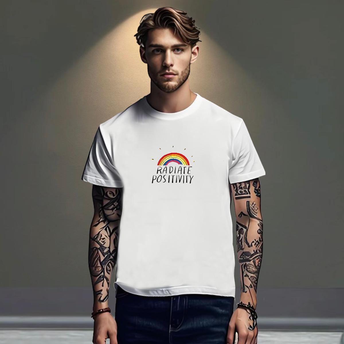 Wholesale Man T Shirts 100% Cotton 230g letter High Street Hip Hop Plus Size Cartoon Crew Neck Breathable Men Clothes T-Shirt 2024 DIY Tees