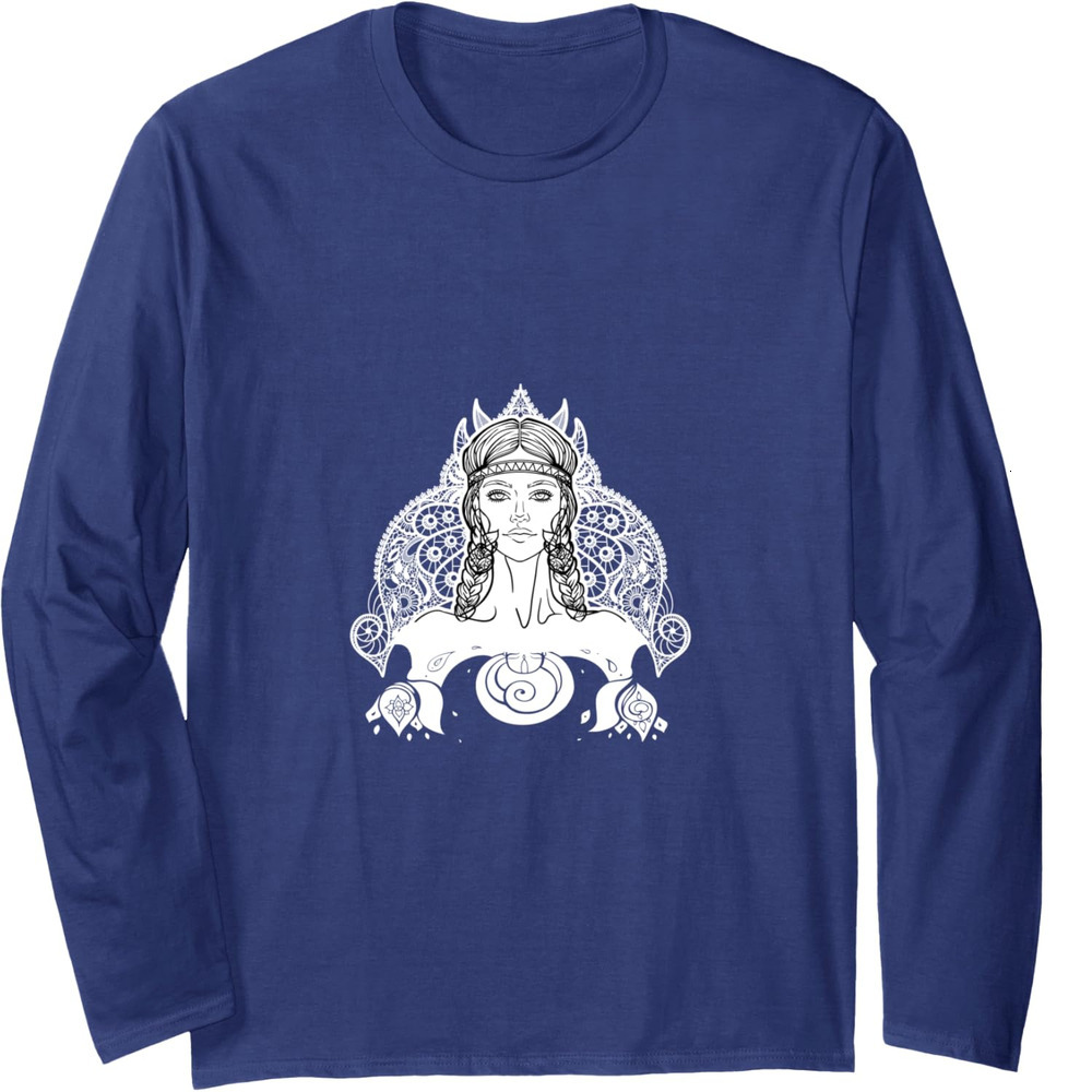 Long Sleeve Shirts for Men sweatshirt Magical Warrior Queen Woman Strong Princess Girlish Gift Long Sleeve Tee Streetwear Casual tops clothes