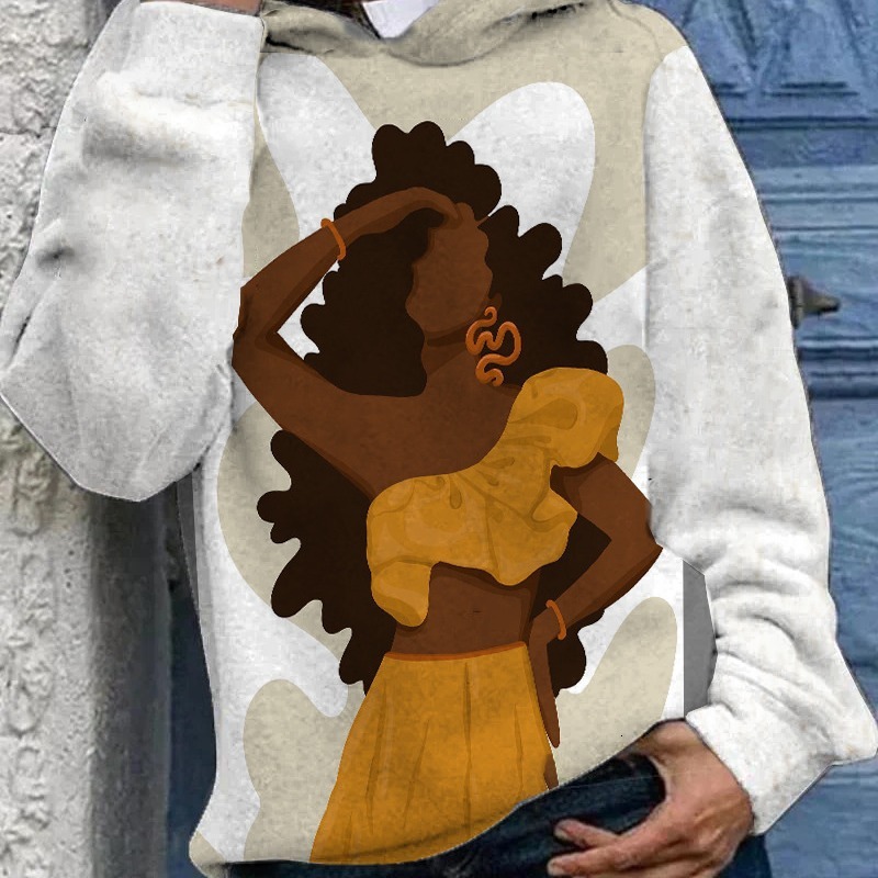 Autumn New Product Women's Round Neck Hoodie Casual Top dongdumaoyi