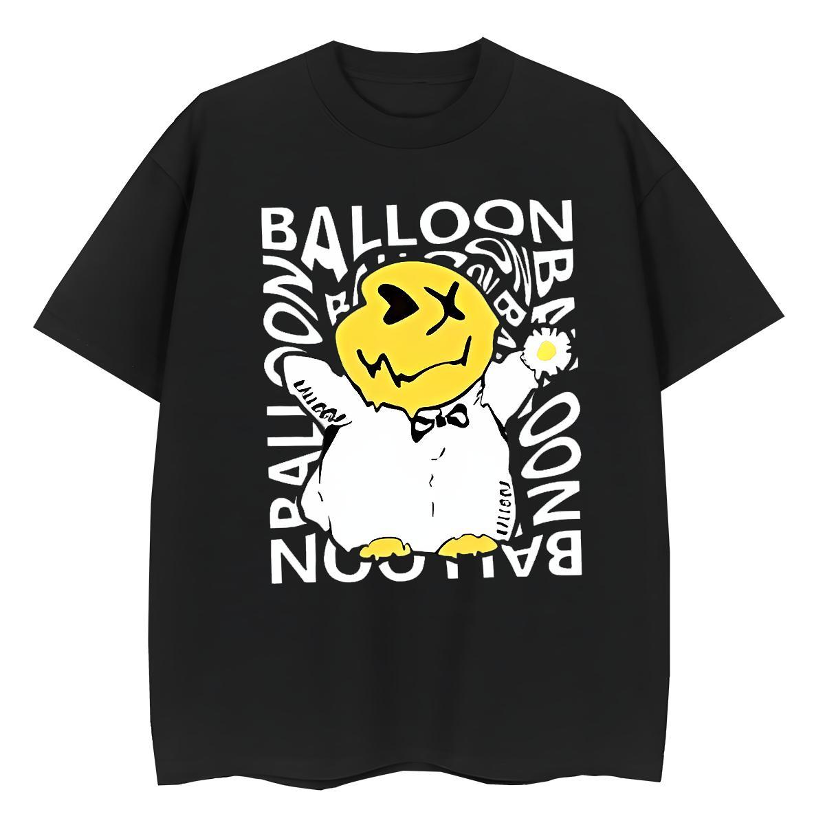 Wholesale Womens Tshirts 230g 100% Cotton letter Street Casual T shirt Crew Neck Breathable DIY Printed Top Tees