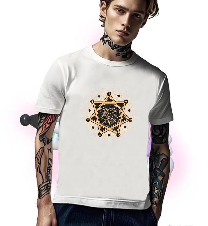 Brand T Shirt For Man 230g Pure Cotton eyes Home Outdoor Oversized 3XL 4XL O-Neck Short Sleeve Men Tops Tees Designer Clothings
