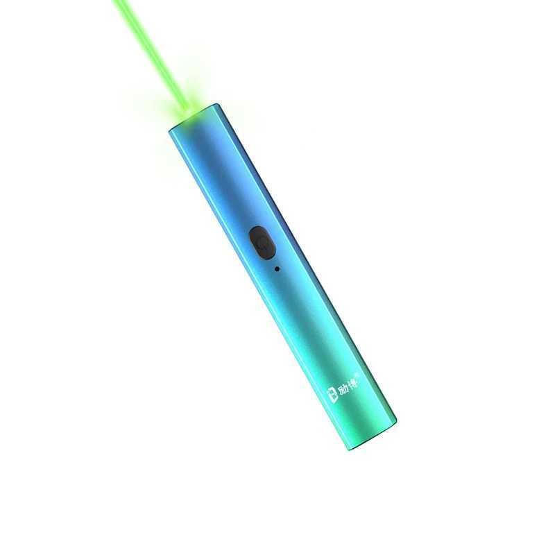 Cyan Laser Pointer Type-C USB rechargeable laser pointer long-range infrared laser torch green laser pointer teaching cat CL240826
