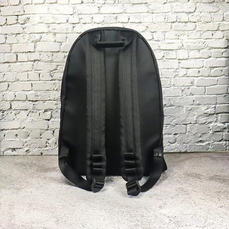 Backpack Backpacks Buckle Closure Nylon High Capacity Computer Bag Quality Black Function Package
