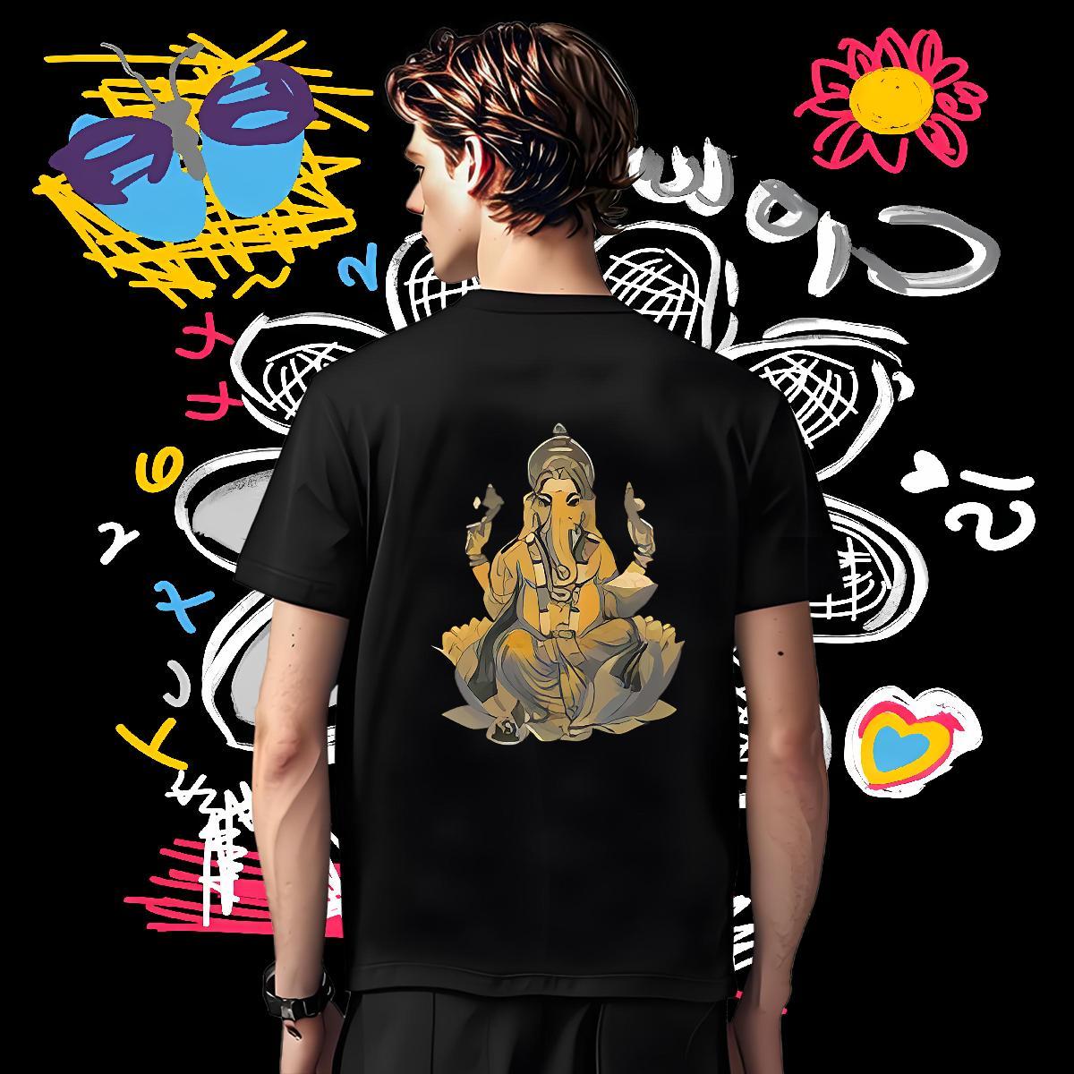 Classic T-Shirts 100% Cotton 230g religion Daily Wear Customized Breathable Short Sleeve Tshirt for Man Woman Fashion New Tees