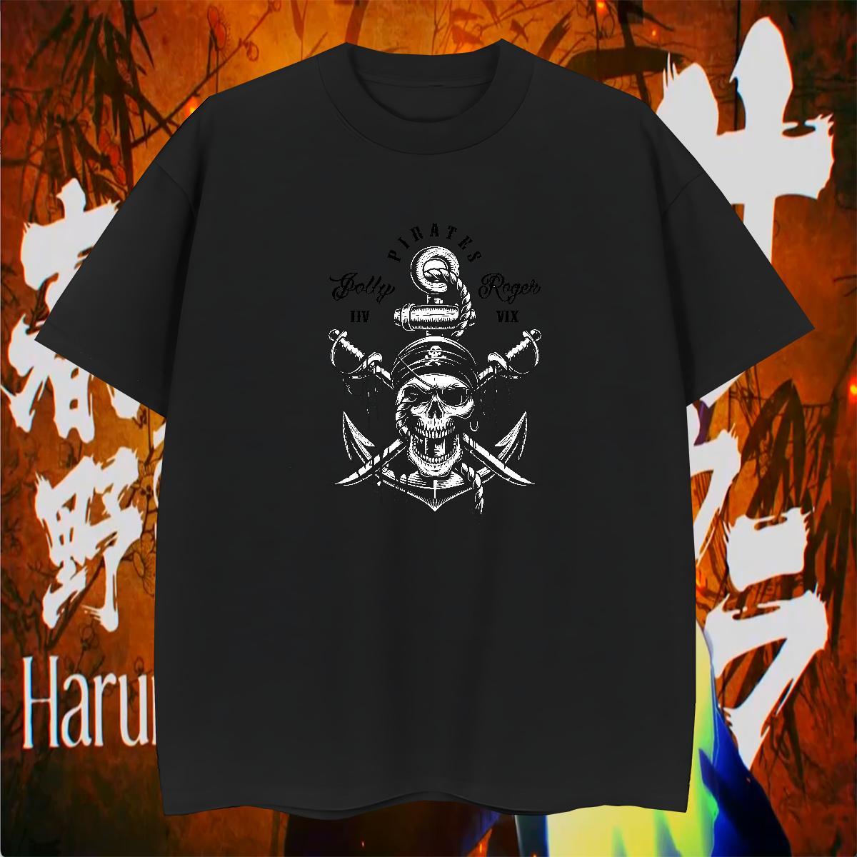 Designer T-Shirts 230g 100% Cotton skull Street Casual White Plus Size Breathable Short Sleeve Tshirt for Man Woman Customized Tops
