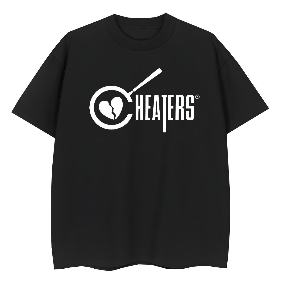 Loose Men T Shirts 230g Pure Cotton letter Hip Hop Graphic Breathable Short Sleeve Men Tops Tees Fashion Polos