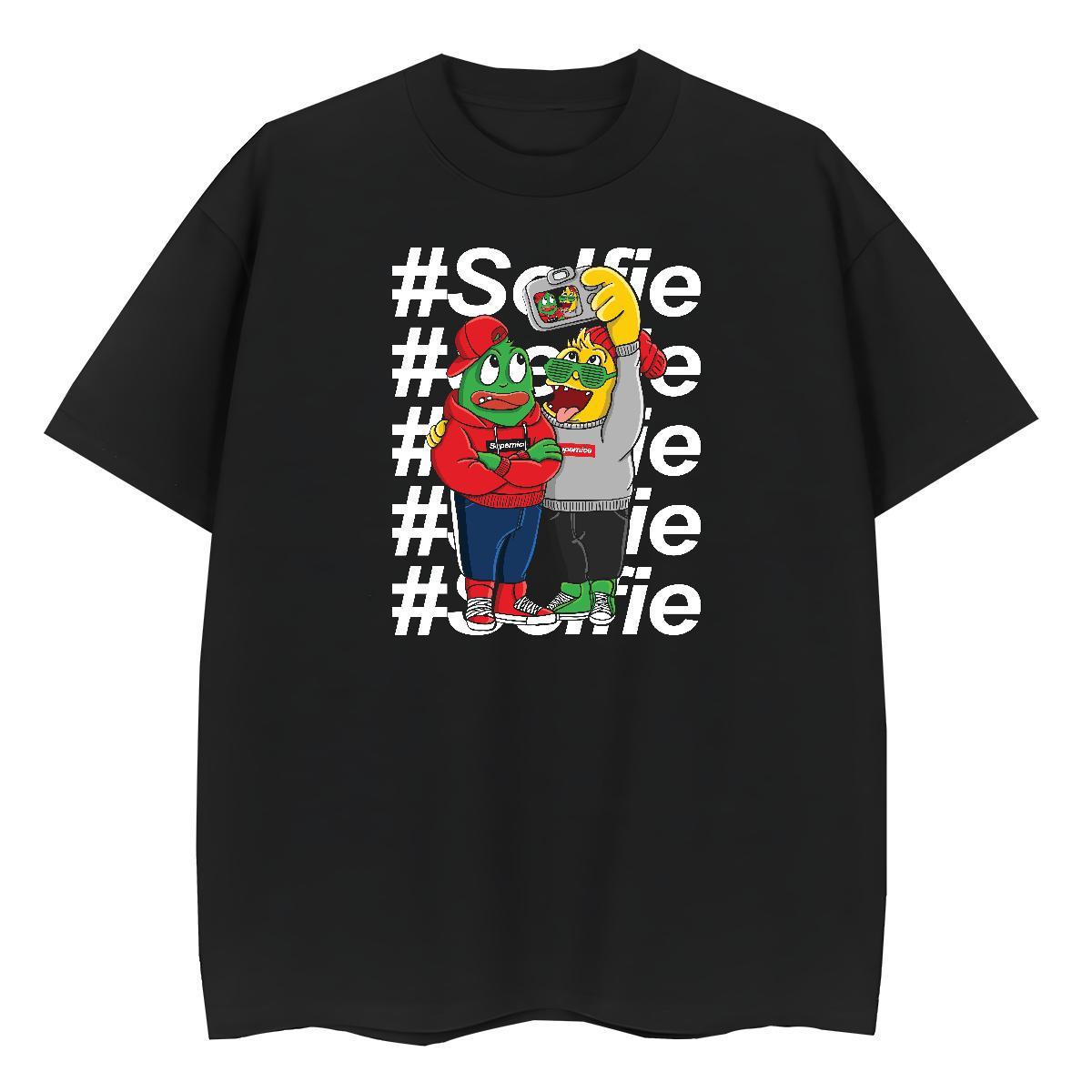 Popular Woman Tshirt 100% Cotton 230g America Sports Street Wear Woman T Shirts Breathable Short Sleeve Cartoon Print Clothes