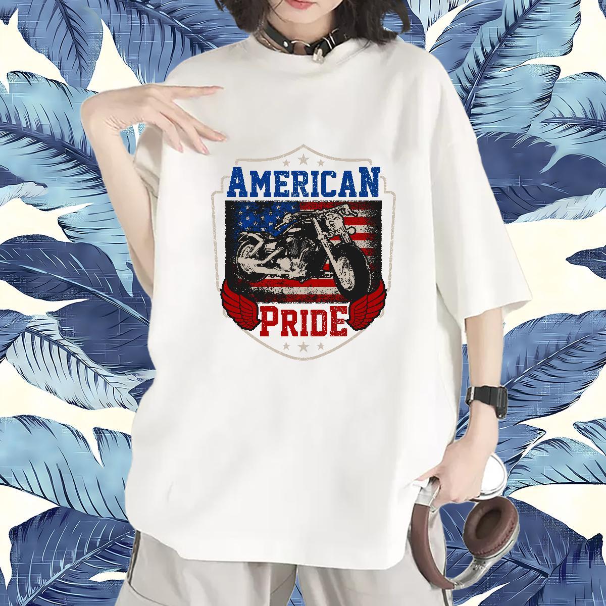 Loose fit Women Tshirts 230g Cotton letter Street Women T Shirts Short Sleeve O-Neck DIY Anime Printed Top Tees