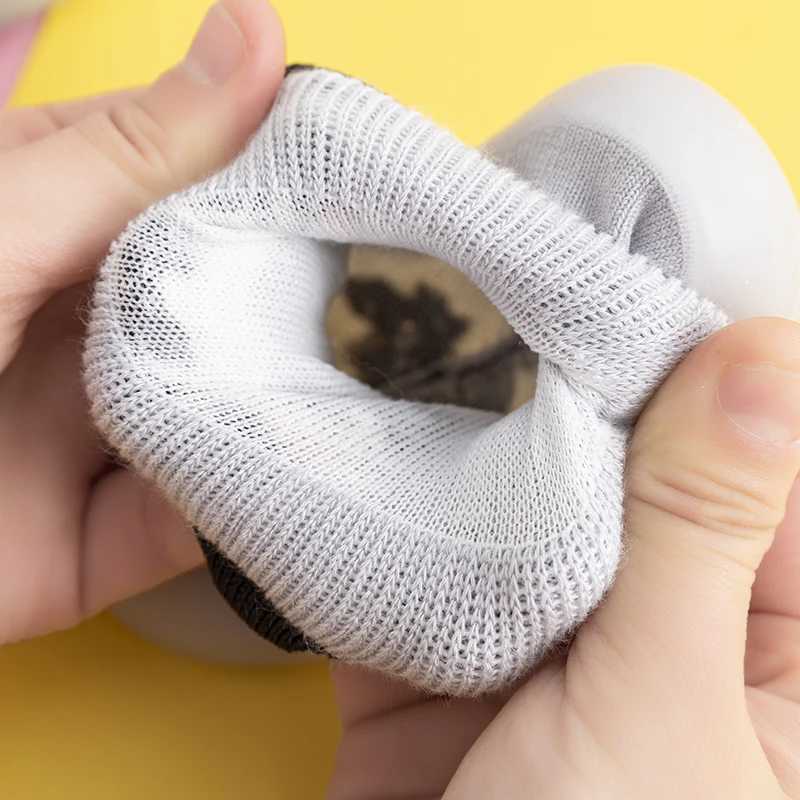 New autumn winter preschool baby first shoes 6M-3Y childrens indoor anti slip cartoon socks shoes rubber sole cotton pre walking shoes M240827