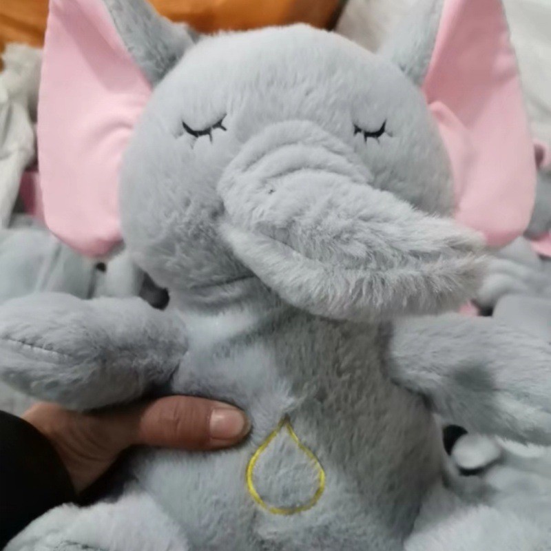 Glowing Sleep Sleeping Bear Sleeping Cat Cute Elephant Music Doll