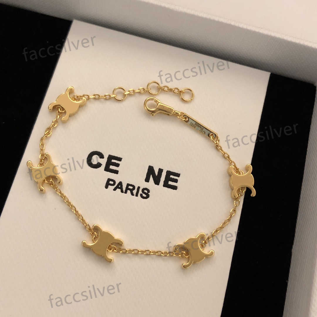 Bangle Designer bracelet for Women gold bracelet designer for women horseshoe buckle Trendy Elegant String of Beads Party charm Jewelry Gift Wholesale good