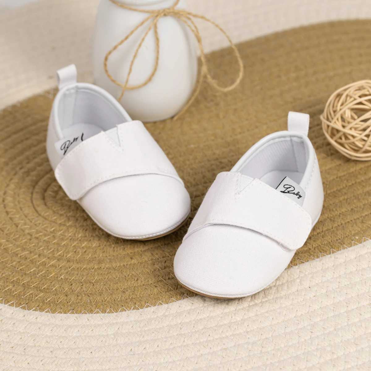 KIDSUN baby shoes for boys and girls classic canvas sports shoes for newborns cotton soles for toddlers first step baby shoes for 0-18 months M240827