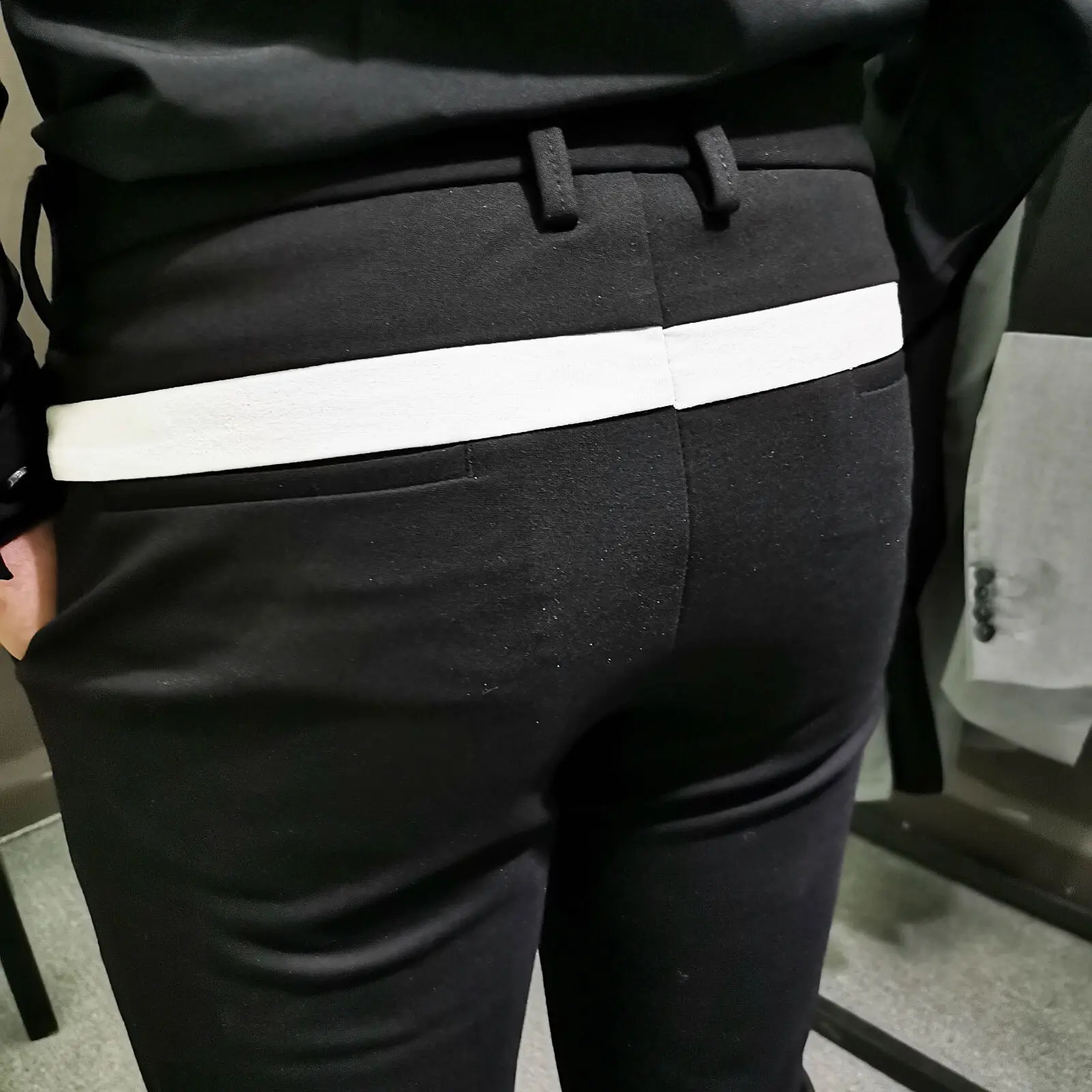 Club Performance Stage Trousers Pantalon De Vestir Hombre Pantalon Costume Men Trousers Casual Suit Pants Self-cultivation Pants 240827