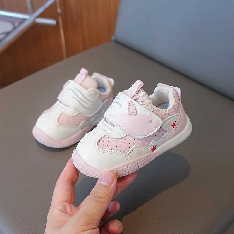 Baby trend sports shoes for young children boys and girls casual outdoor shoes childrens non slip soft sole first walking shoes childrens apartment M2