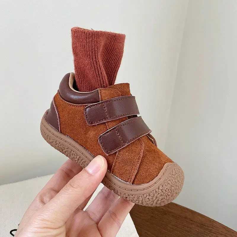 Autumn childrens baby shoes with soft sole and smooth surface newborn baby girls and boys shoes baby casual shoes M240827