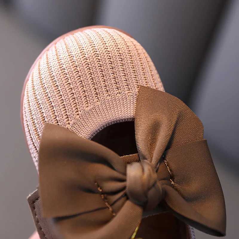 Baby walking shoes Spring Childrens shoes Princess shoes Girls small leather shoes Anti slip soft soled baby shoes M240827