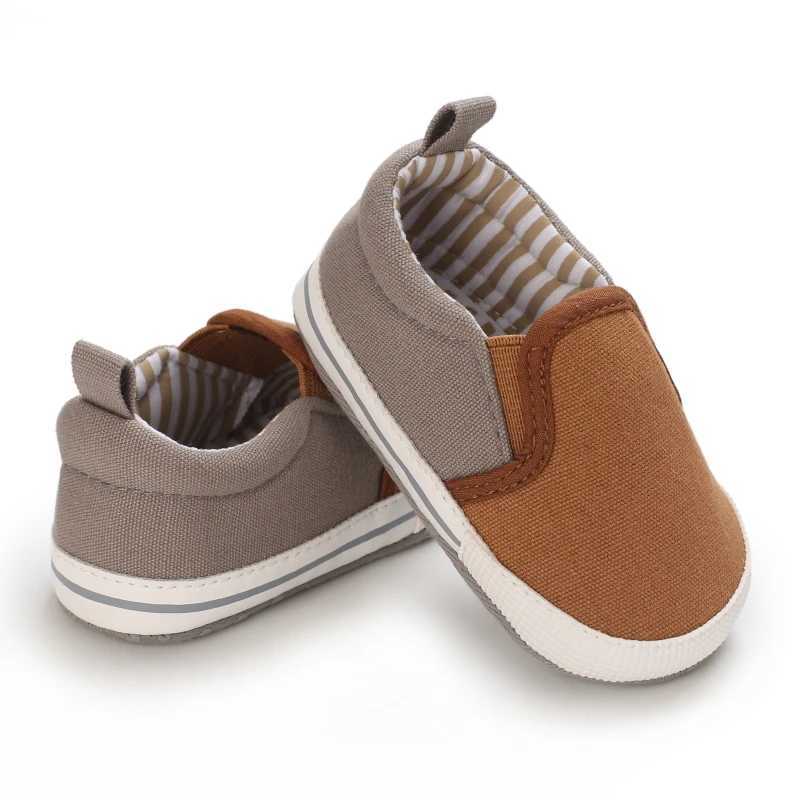 New baby boys casual canvas shoes cotton non slip soft sole suitable for babies and toddlers. Childrens first pair of walking shoes M240827