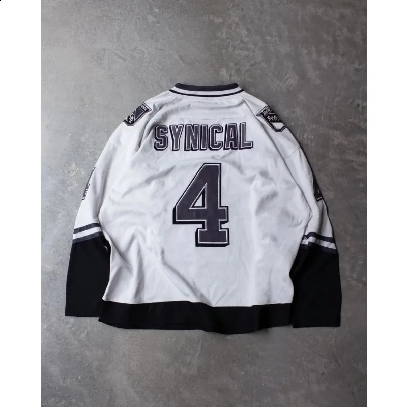 Classic striped V-neck splicing long-sleeved fashion contrasting casual sweatshirts y2k summer street versatile T-shirts 240827