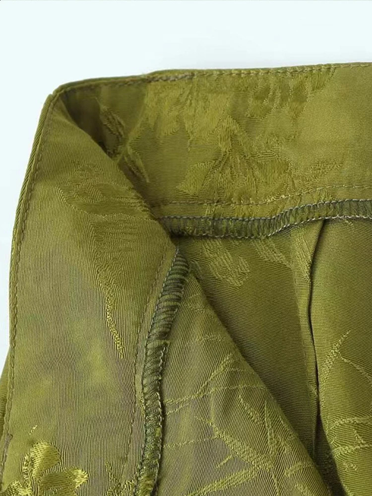 Elegant Jacquard Pants Sets For Women 2 Pieces Summer Bow Pleat Blazer Womens Suit Two Piece Set Casual Lady Outfit 240826