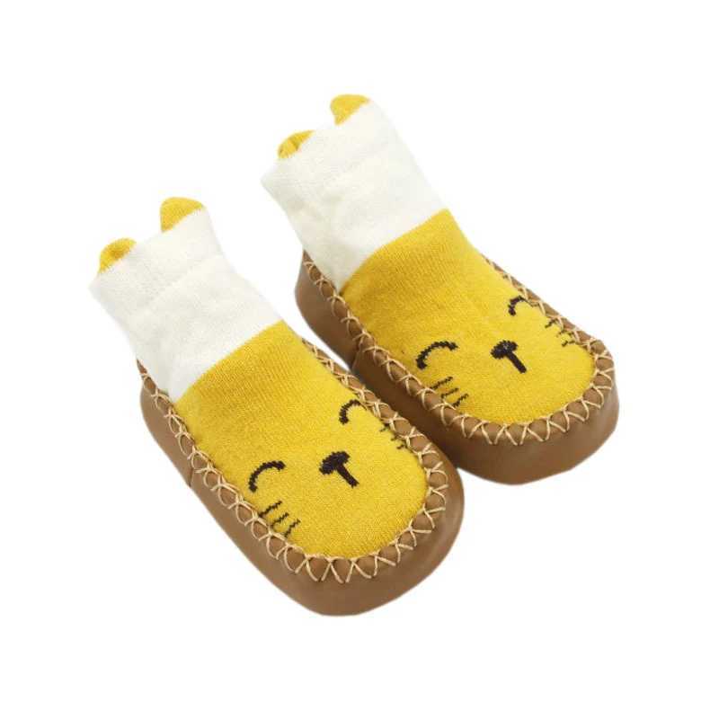 Preschool baby girl boy shoes first walker baby cartoon newborn baby girl boy anti slip socks anti slip shoes boots M240827