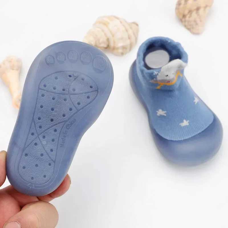 Baby boy girl first walker childrens socks shoes anti slip floor socks childrens soft rubber sole childrens socks baby boots M240827