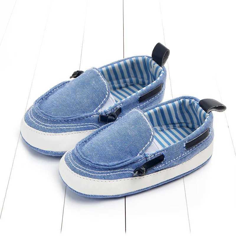 Baby canvas shoes high-quality and fashionable for young children the first walker for newborns aged 0-18 months baby crib shoes sports shoes and fron