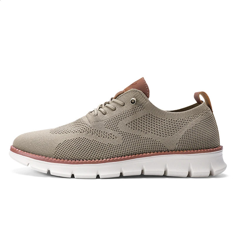 Plus Size 50 51 52 53 54 Mens Mesh Shoes Summer Leather Free Casual Shoes Lightweight Breathable Feet 240827