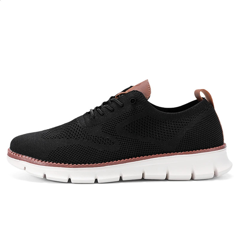 Plus Size 50 51 52 53 54 Mens Mesh Shoes Summer Leather Free Casual Shoes Lightweight Breathable Feet 240827