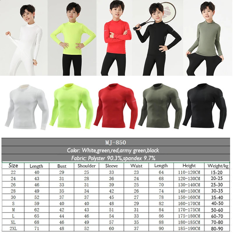 Mens long sleeved compression Tshirt running fitness training quick drying high neck sports top 240827
