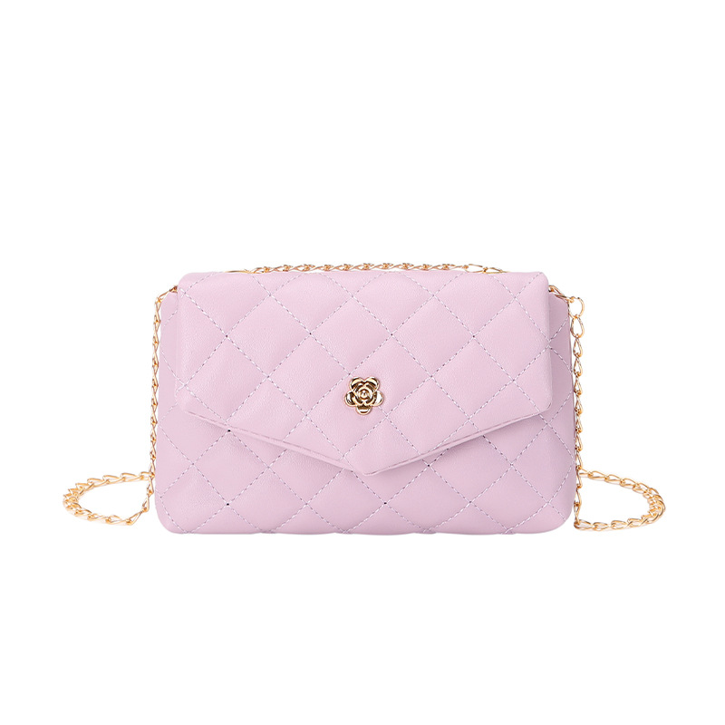Lightweight Business Casual Shoulder Bag Fashionable Flap Cover Minimalist Chain Strap Crossbody Bag For Women Girls