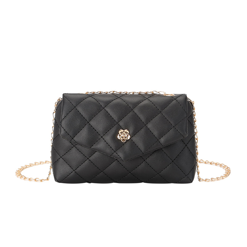 Lightweight Business Casual Shoulder Bag Fashionable Flap Cover Minimalist Chain Strap Crossbody Bag For Women Girls