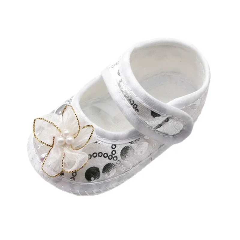 Autumn baby girl first walker light flower printed cotton shoes newborn soft sole casual childrens shoes 0-18M M240827