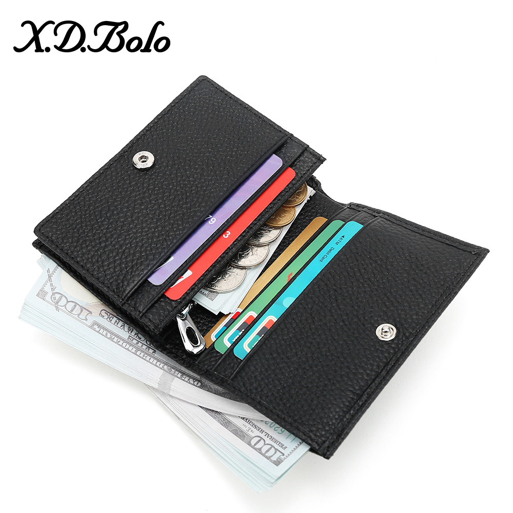 Chic Women's Leather Wallet - Soft Japanese Student Theme with Secure Money Clip and Elegant Cards Compartment