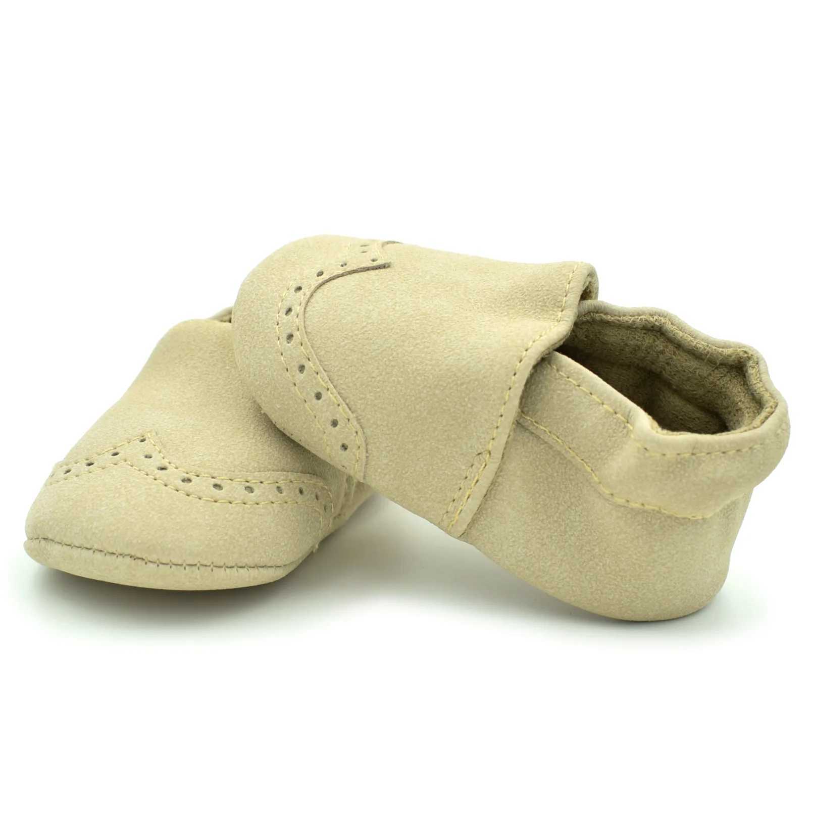 Nubuck leather baby shoes baby toddler baby boy soft sole first walking baby Moccasins high-quality childrens shoes 0-18M M240827
