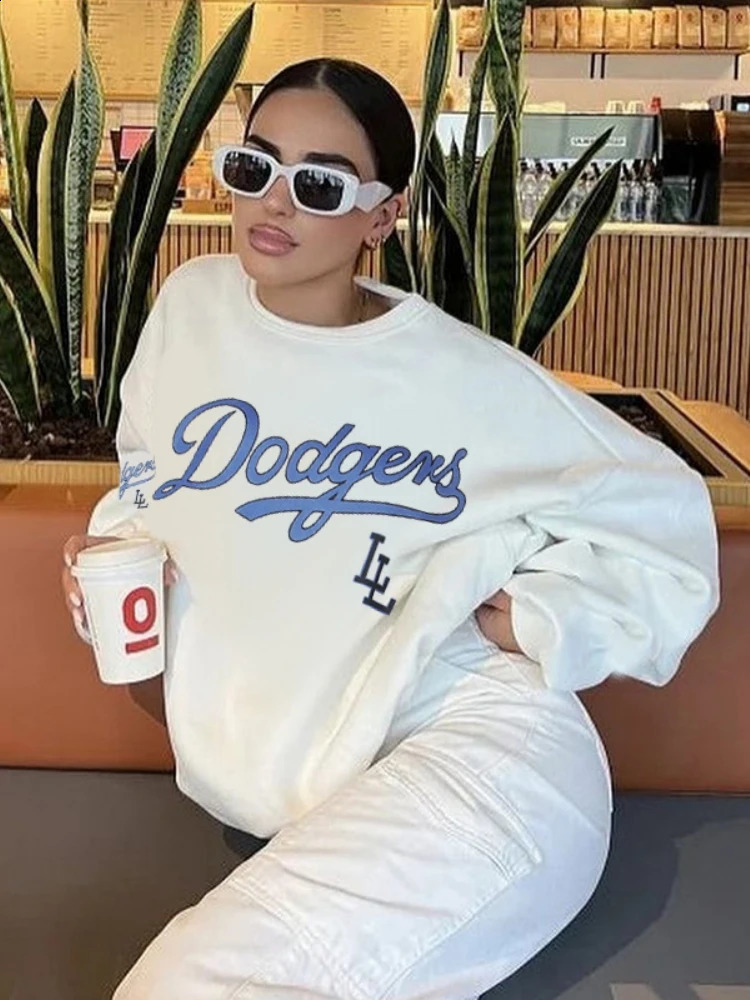 Letter Print Pullover Streetwear Women Sweatshirt Hoodie Winter Clothes Oversized Y2k Tops Sudaderas Para Mujer Roupas Femininas 240827