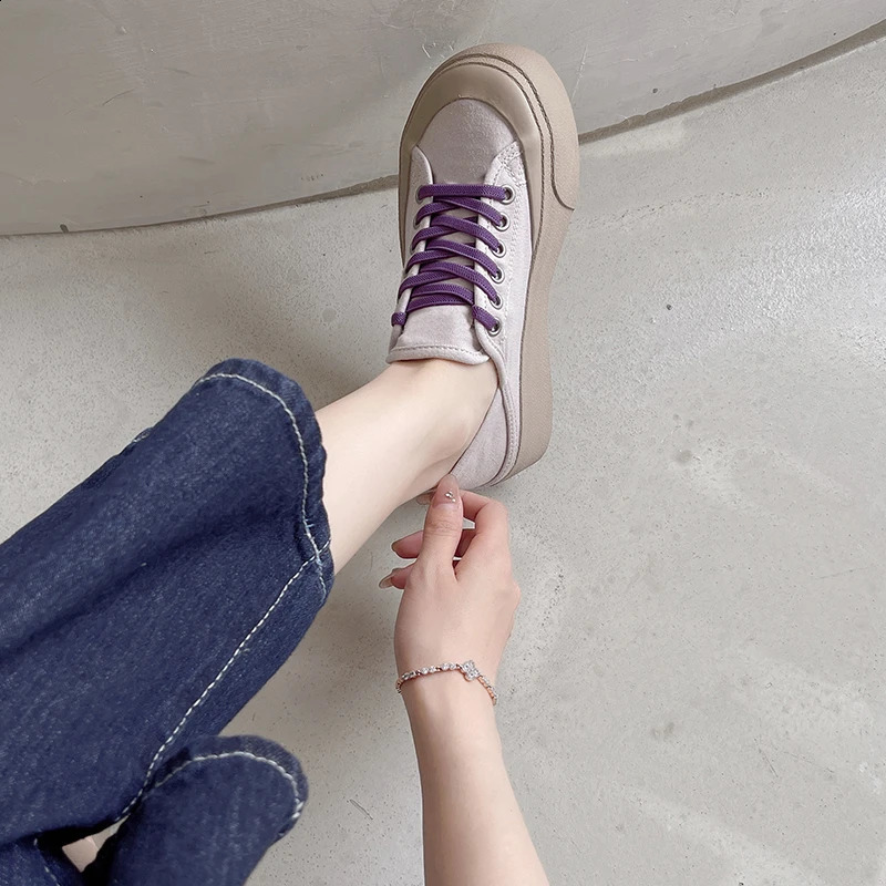 Candy Color sports canvas womens casual shoes 240827