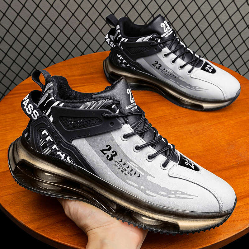 Stylish Men's Athletic Shoes for Sports - Enhanced Ventilation for Comfort during Running and Tennis Games Basketball Stylish Performance Footwea