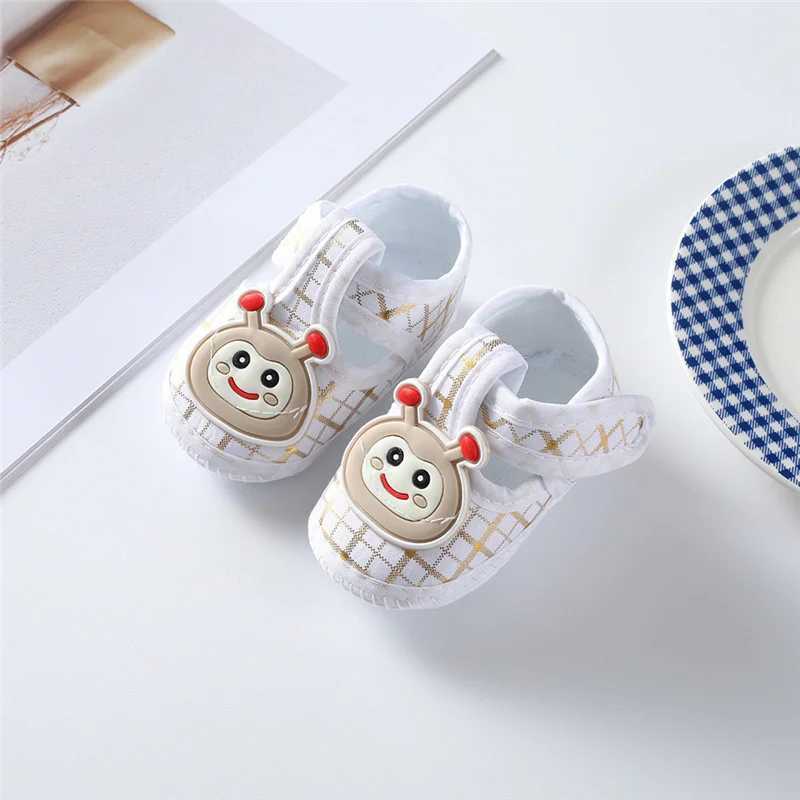 0-12 Months Baby Girl Boy Shoes First Step Walker Cotton Soft Newborn Baby Shoes Cute Baby Shoes M240827