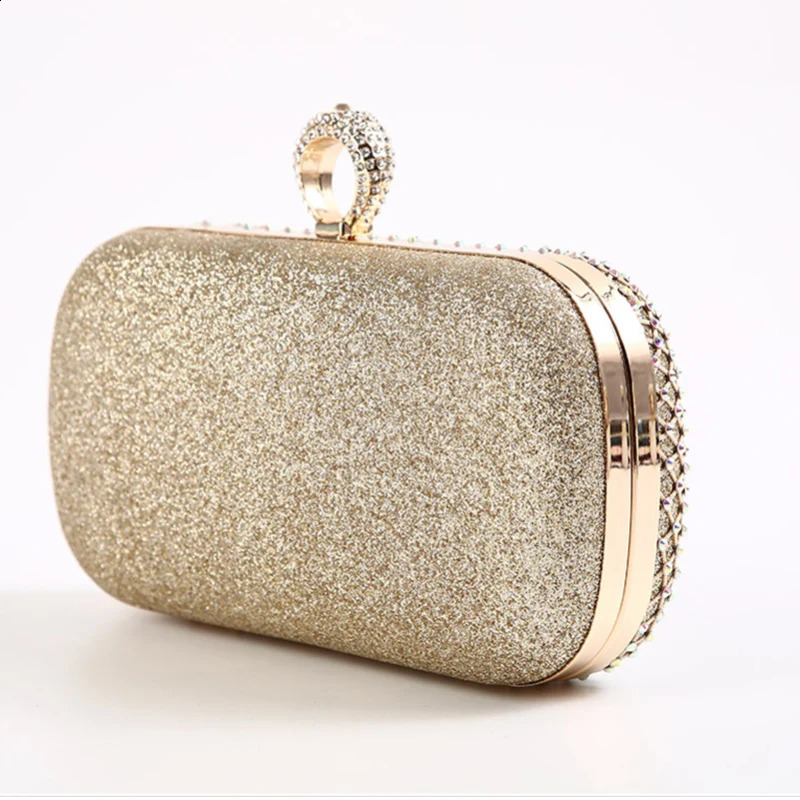 Women Diamonds Clutch Bag Wedding Banquet Exquisite Handbags Chain Shoulder Bags Evening Party Small Purse Sac A Main 240826Z