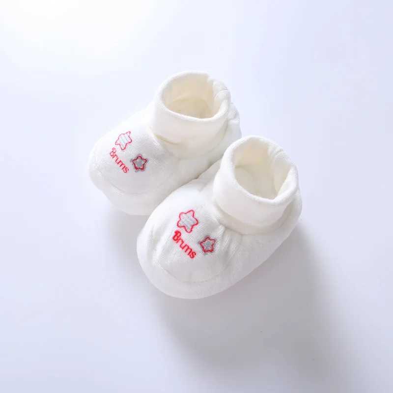 Baby 2 pairs of shoes baby boy girl shoes soft soled colored baby shoes childrens newborn shoes first walking boots M240827