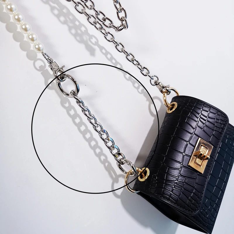 1520cm Short Chain Handbag Handle Bag DIY Accessories Durable Purse Strap Extender Decoration Chains 240826