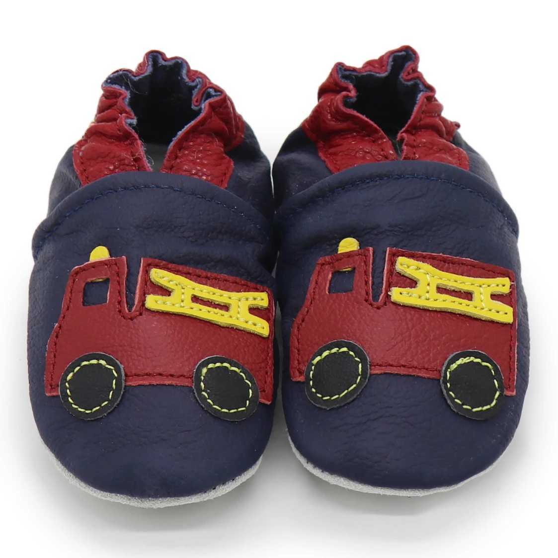 006 Carozoo Cute Style Baby Slippers Boys First Walking Shoes Cowboy Leather Baby Shoes Pre Step Shoes Free Delivery M240827