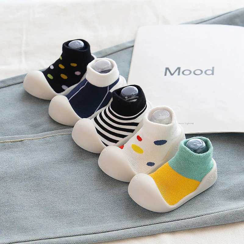 Newborn baby shoes autumn new baby walking shoes breathable baby shoes indoor socks shoes soft soled lightweight casual sports shoes baby products M24