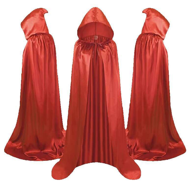 Halloween costumes adults and children cloaks for witches death capes dance performances stage costumes COS wizard black robes cape coat