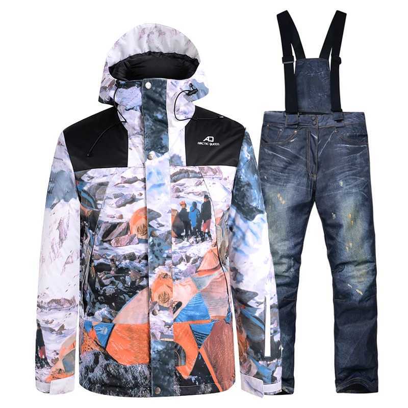 Skiing Suits Men s And Women s Snow Suit Wear Sets Snowboarding Suit Clothes Ski Jacket and Pant Sets Snowboard Sets Ski Suit Adult H240826