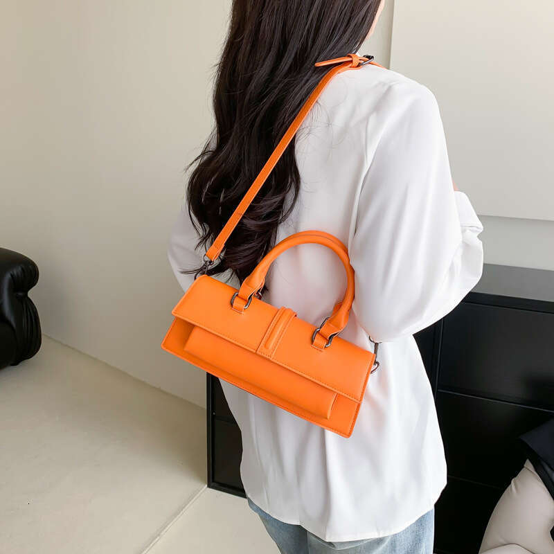 Pop Fashion Bags Women's Handbag 2024 New High Appearance French Stick Trendy Crossbody Shoulder Bag