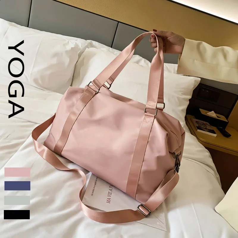 Yoga fitness handbag crossborder dry wet separation large capacity sports bag waterproof multifunctional travel 240827