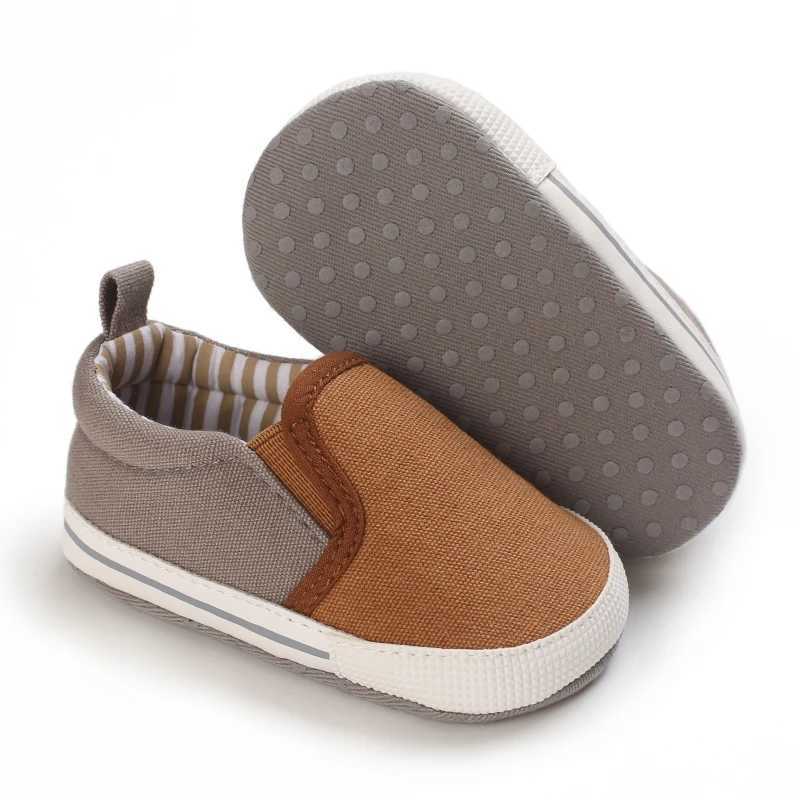 New baby boys casual canvas shoes cotton non slip soft sole suitable for babies and toddlers. Childrens first pair of walking shoes M240827